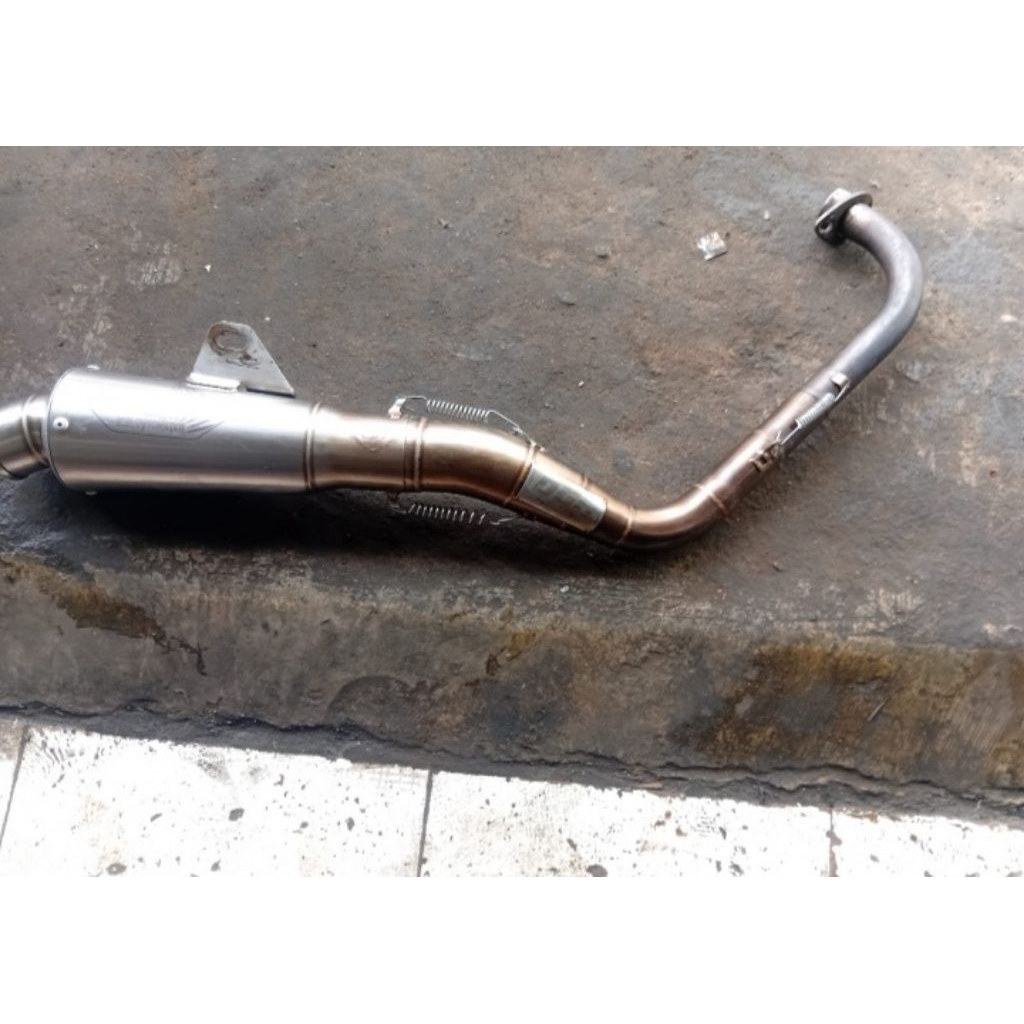 knalpot cld x monster original mio karbu in50mm