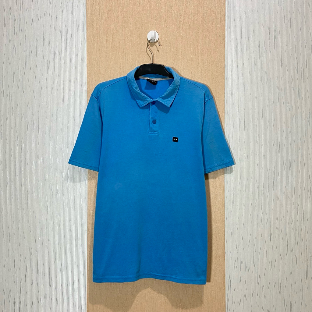 Oakley Vintage Polo Shirt / Kaos Polo Pria / Size L