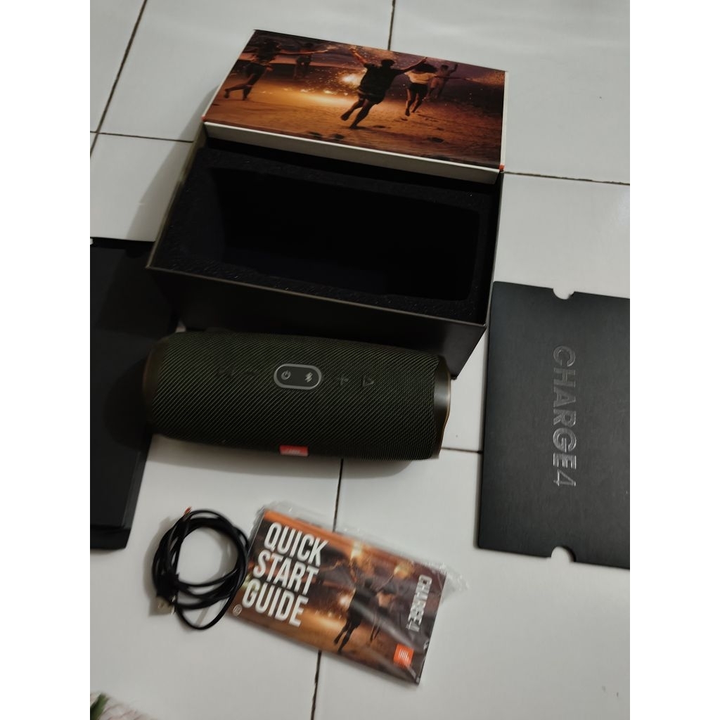 Jbl charge 4 Original IMS 100% asli connect app jbl