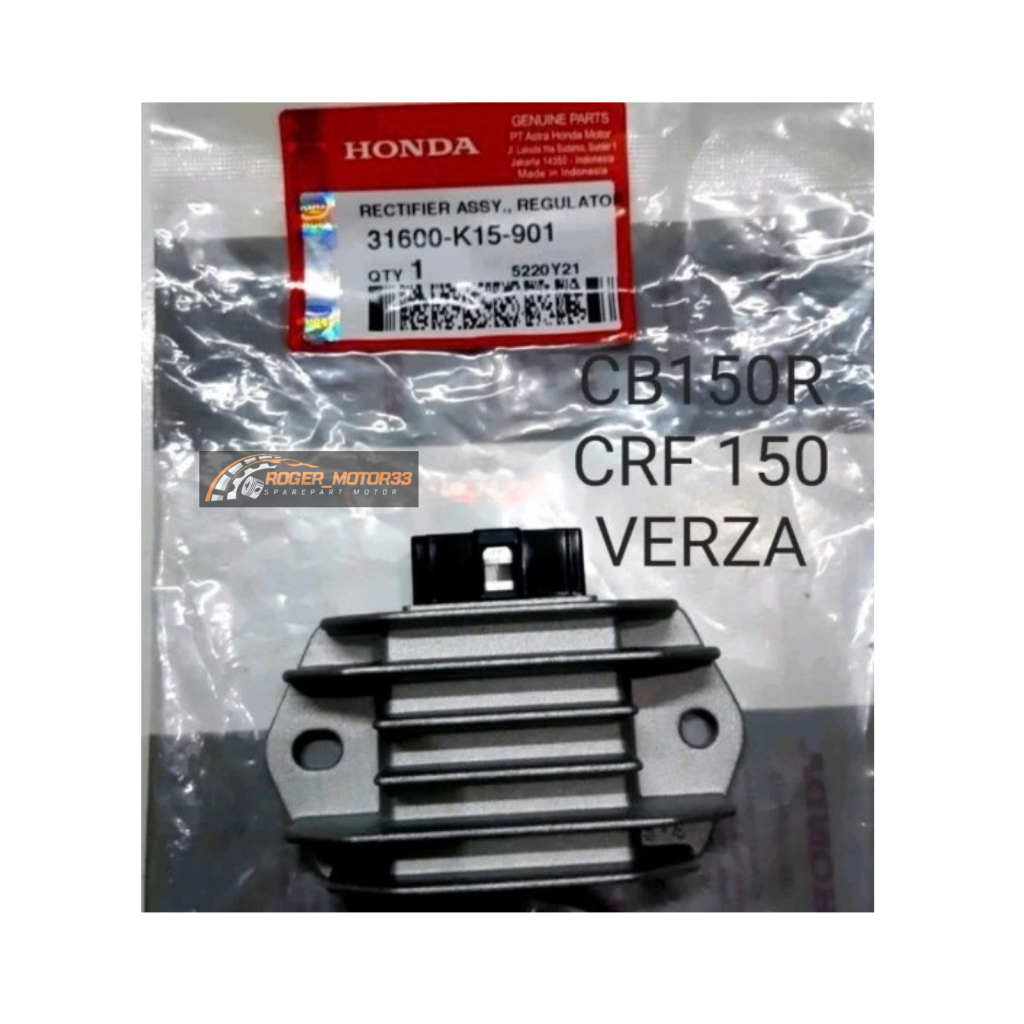 KIPROK CAS REGULATOR KIPROK HONDA CB150R CB 150R CB 150 R CRF 150 VERZA ASLI ORIGINAL 31600-K15-901