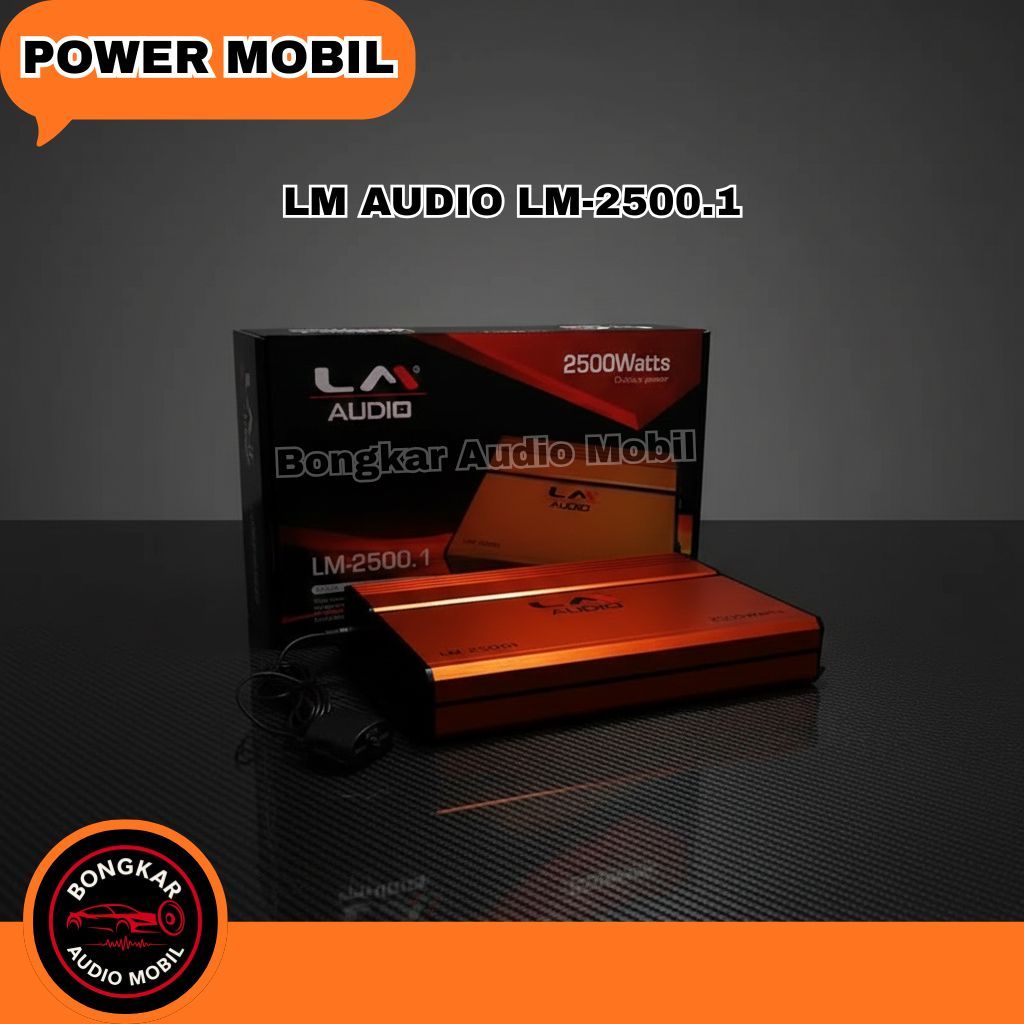 POWER MONOBLOCK LM AUDIO LM 2500.1 / POWER MONOBLOK LM AUDIO LM 2500.1
