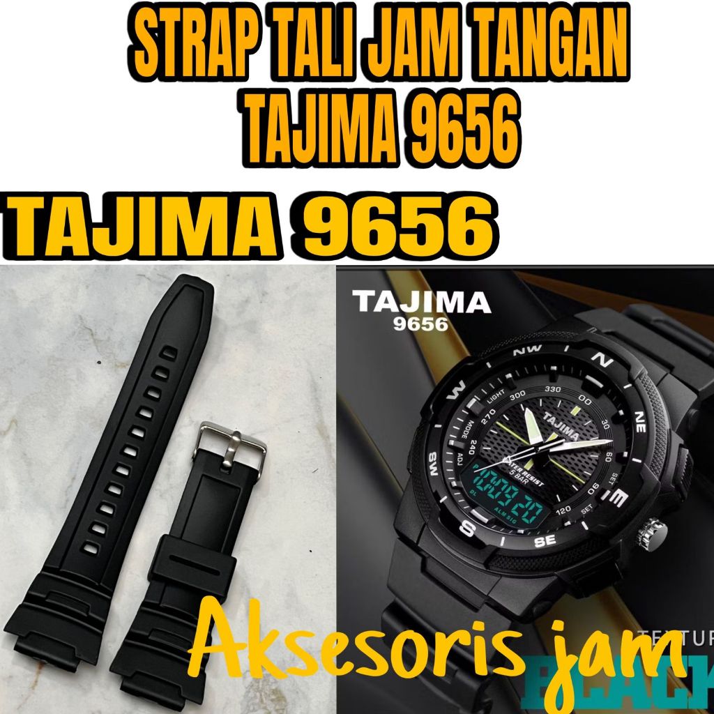 TALI JAM TANGAN TAJIMA 9656 TAJIMA9656 TAJIMA 9656