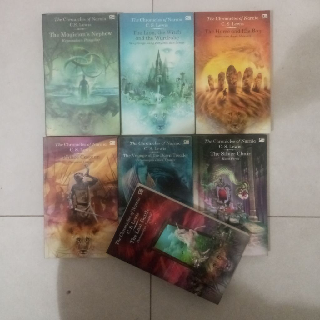 Paket Serial The Chronicles of Narnia - CS Lewis