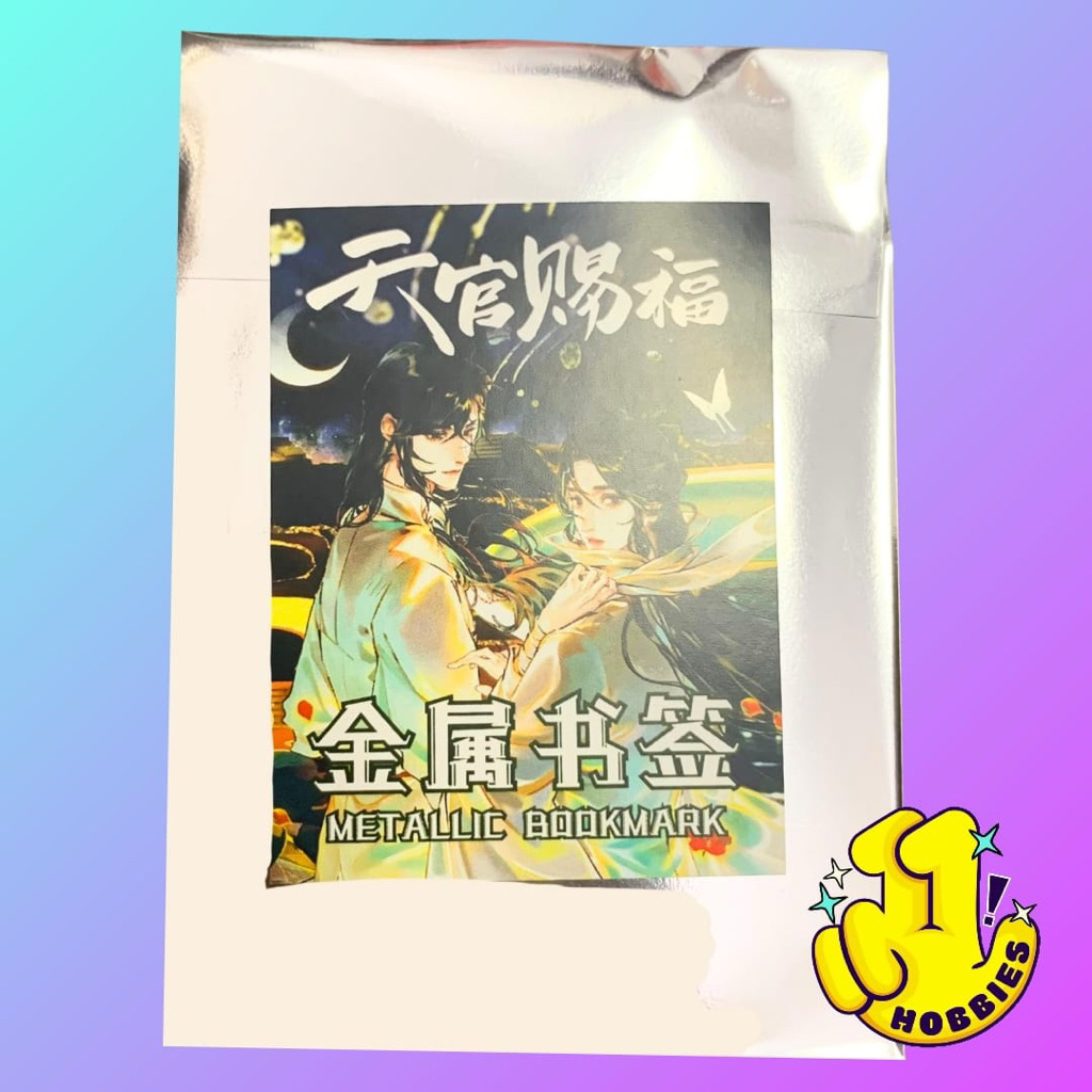 ELEVEN HOBBIES - TGCF TIAN GUAN CI FU Bookmark Metal Manhwa Merchandise Pembatas Buku