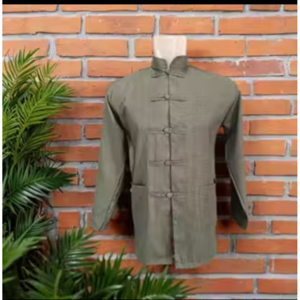 Koko CHEONGSAM Mandarin Baju Koko Pria Lengan Panjang LIMITED EDITION