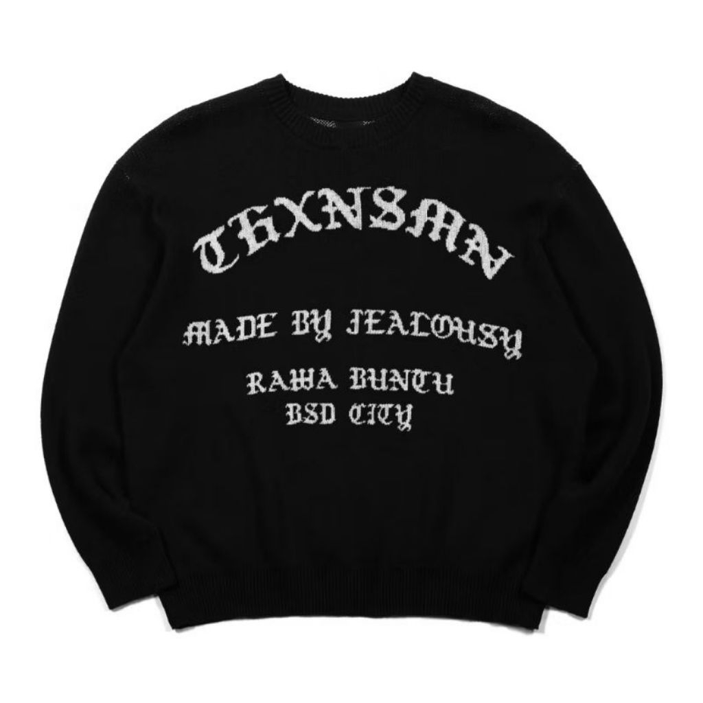 Sweater Levine Black Thanksinsomnia