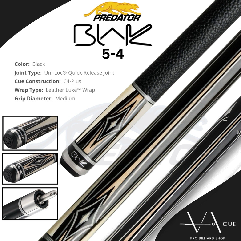 PREDATOR BLAK 5-4 NEW