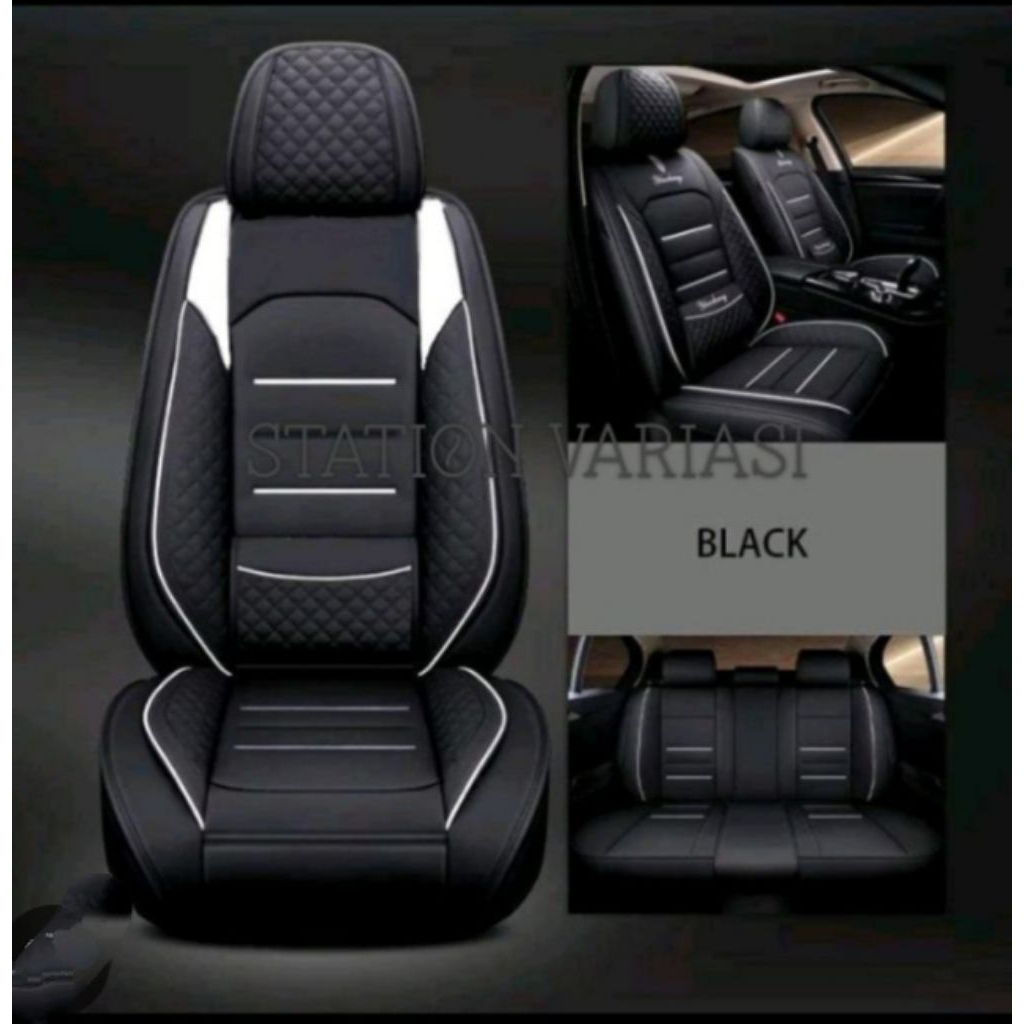 sarung jok mobil Xenia 2005-2007 full set 3 baris