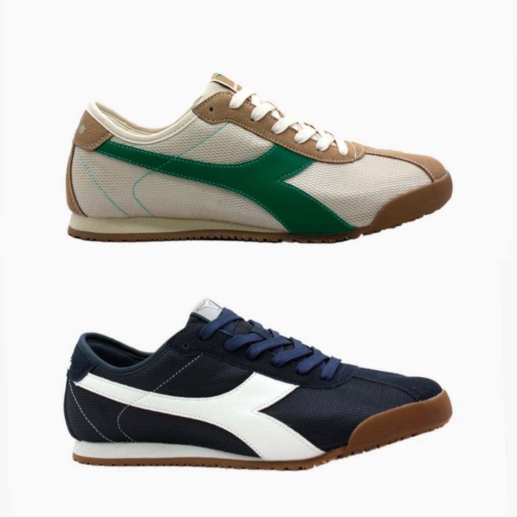 DIADORA REIDOR MENS SNEAKERS SHOES - BEIGE NAVY