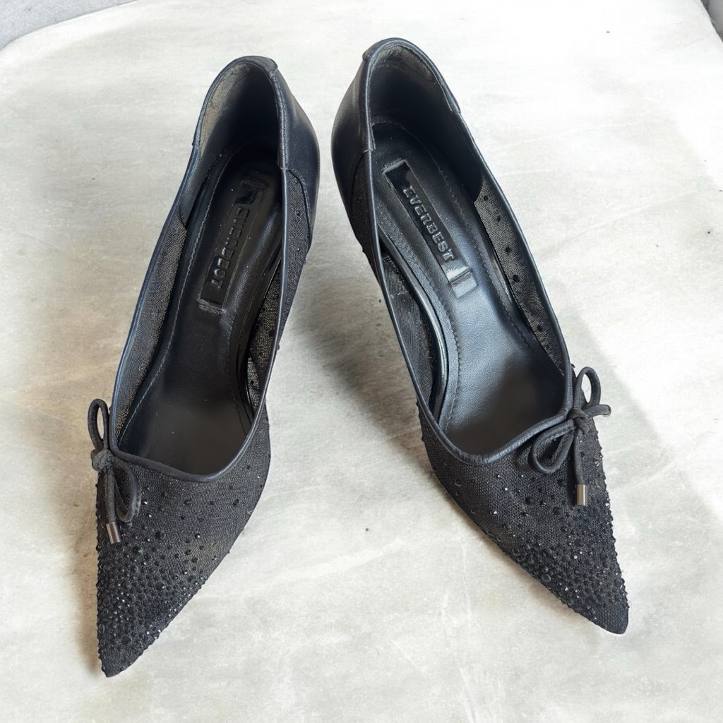 Preloved Heels EVERBEST CRISCENT BLACK