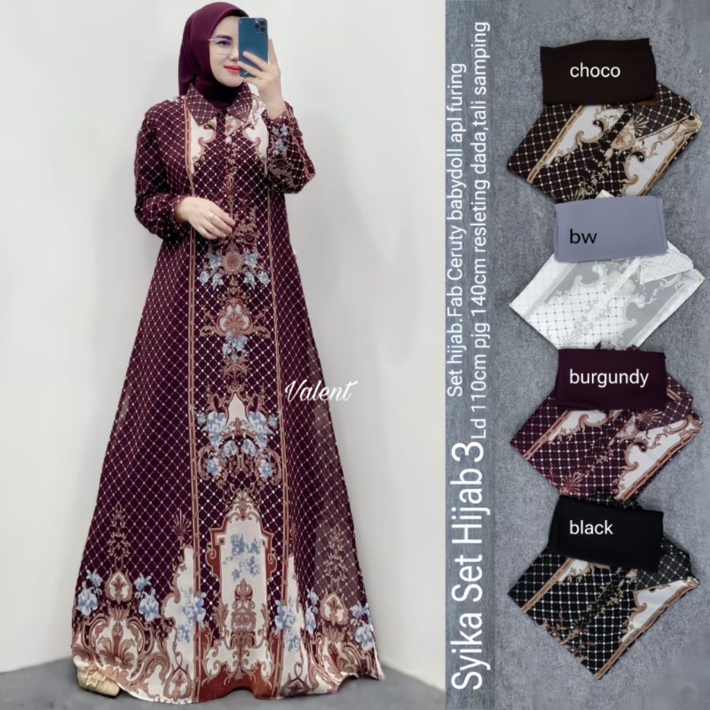 Layli Set Hijab / Fefe Set / Ayug Set / Brenda / Mariana / Saleha / Ova / Rahma / Deta / Dove / Hida