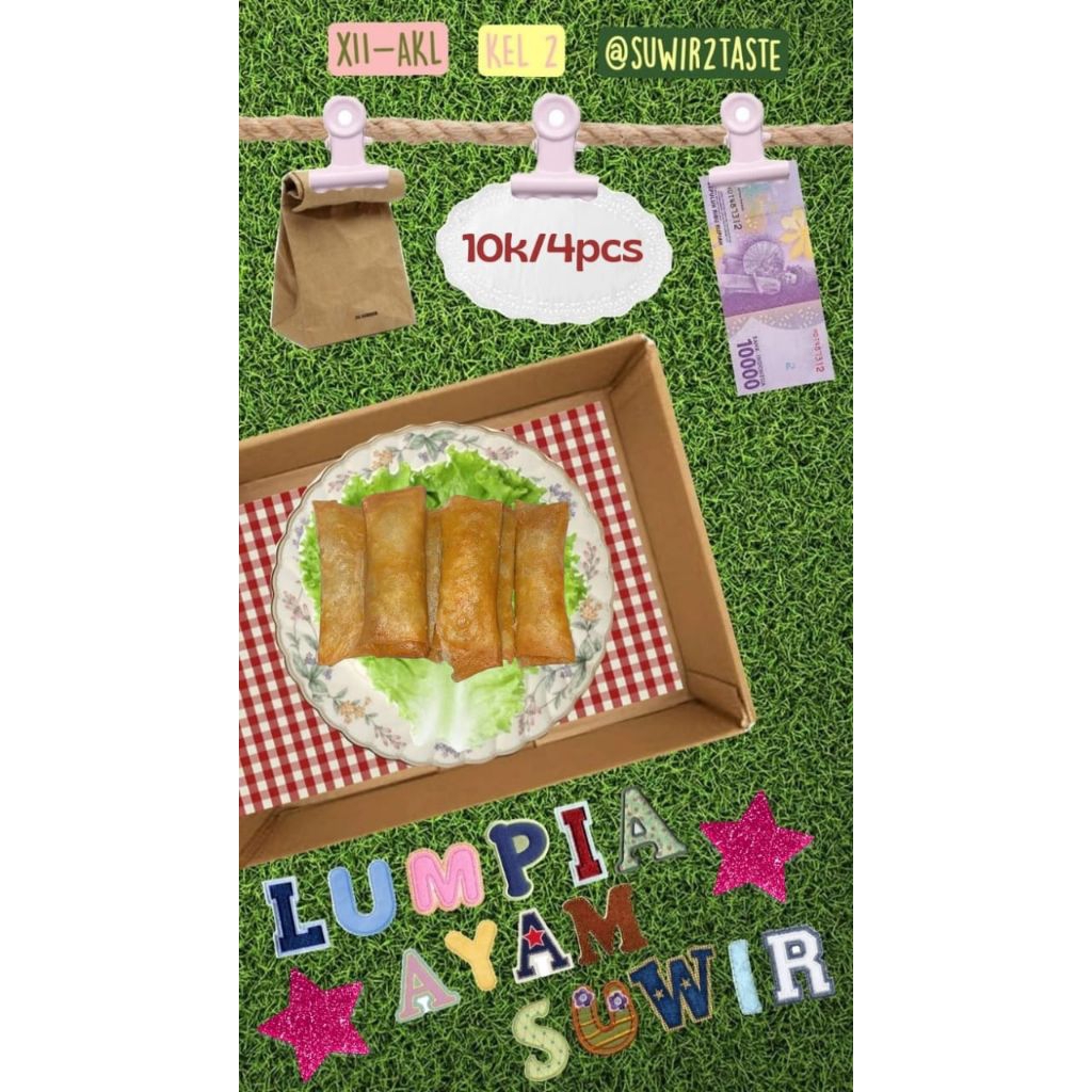 LUMPIA AYAM SUWIR