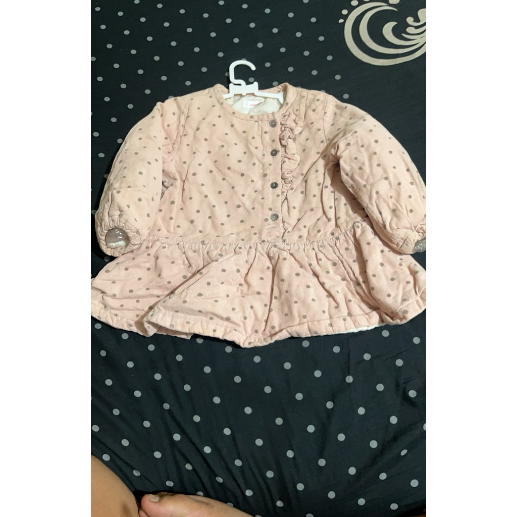 dress lengan balon agabang