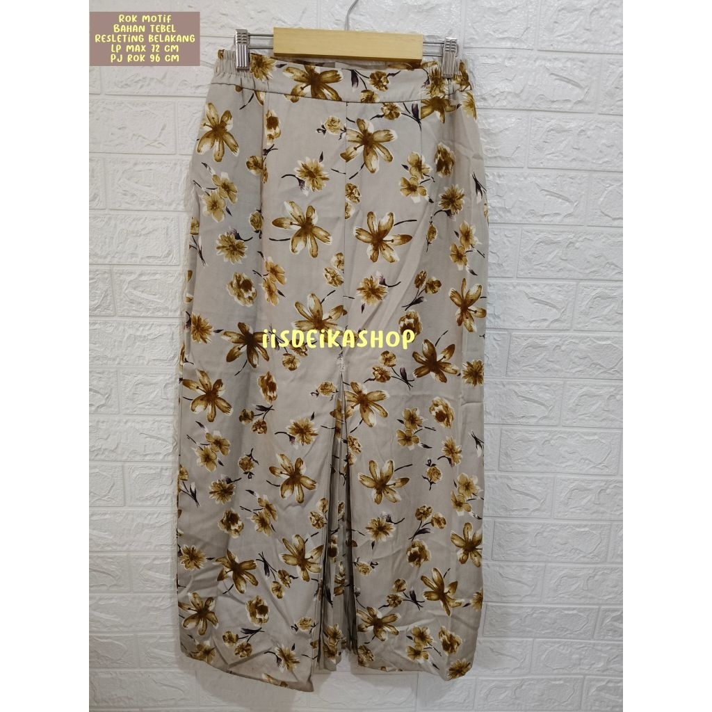 Rok SMA/SMK Rok Wanita Pendek Rok Wanita Panjang Rok Anak Motif Casual Harian Nyaman Dipakai Bahan A