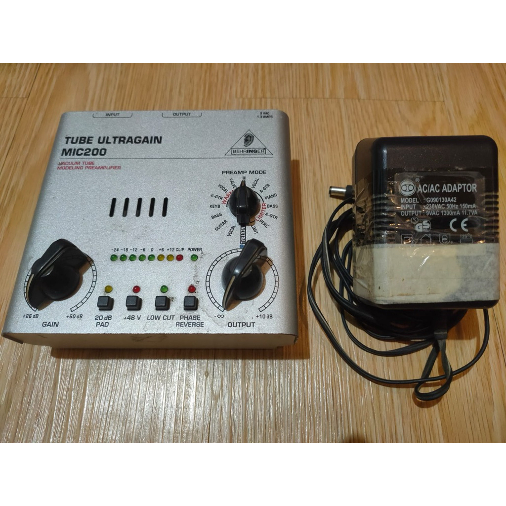 Preamp behringer MIC200