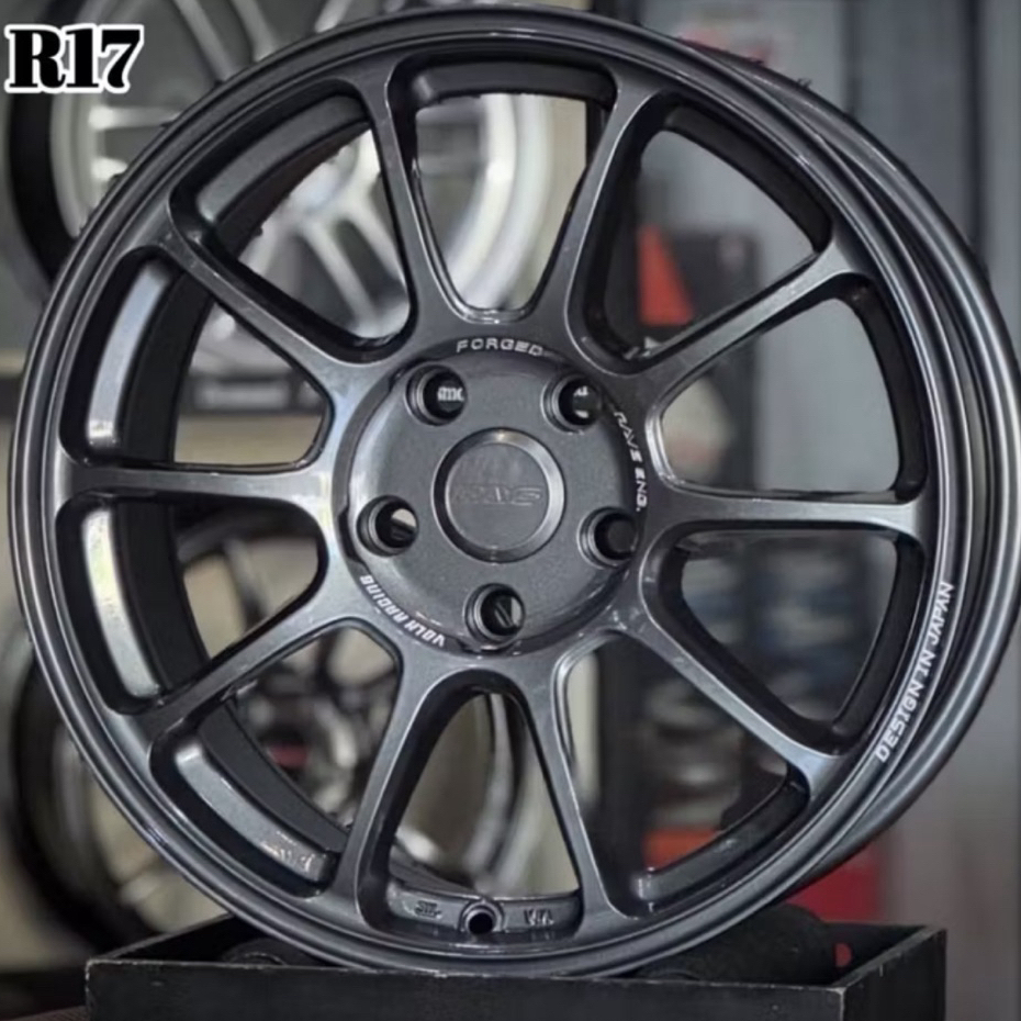 velg mobil ring 17 VOLKRAYS ZE40 lebar 8 ET 38 velg r17 xpander civic innova terios xpander hrv