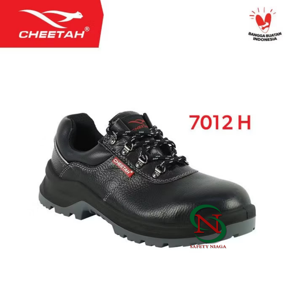 Sepatu Safety Cheetah 7012H Original - Safety Shoes Cheetah 7012H Model Tali