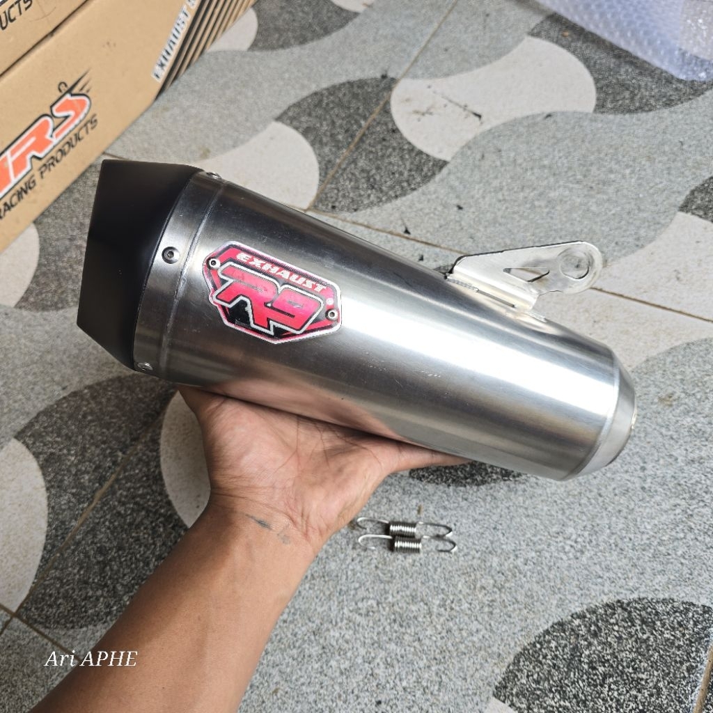 Slincer silincer knalpot r9 new alpha original