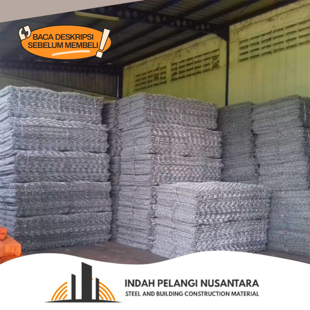 Kawat Bronjong Galvanis SNI Pabrikasi