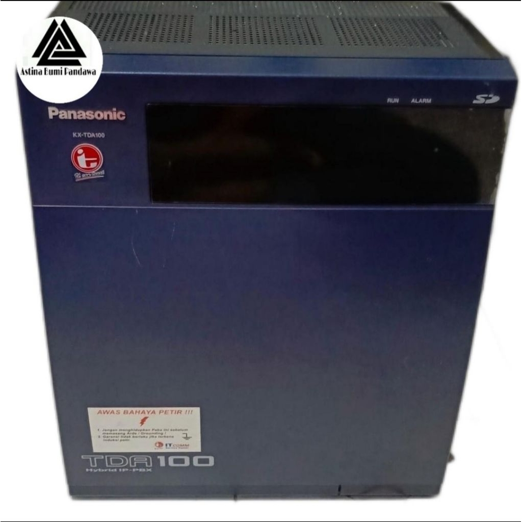 PABX PANASONIC KX-TDA100 8LINE 48 EXTENSION