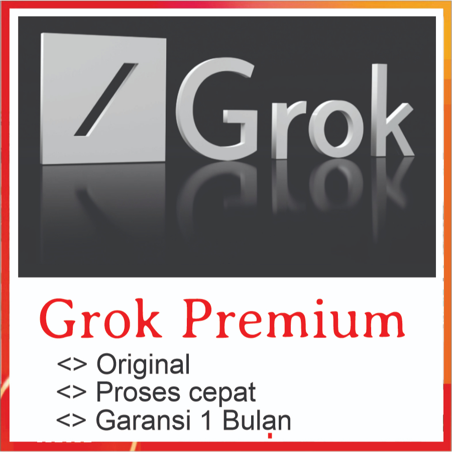 Grok Premium AI 1 Bulan