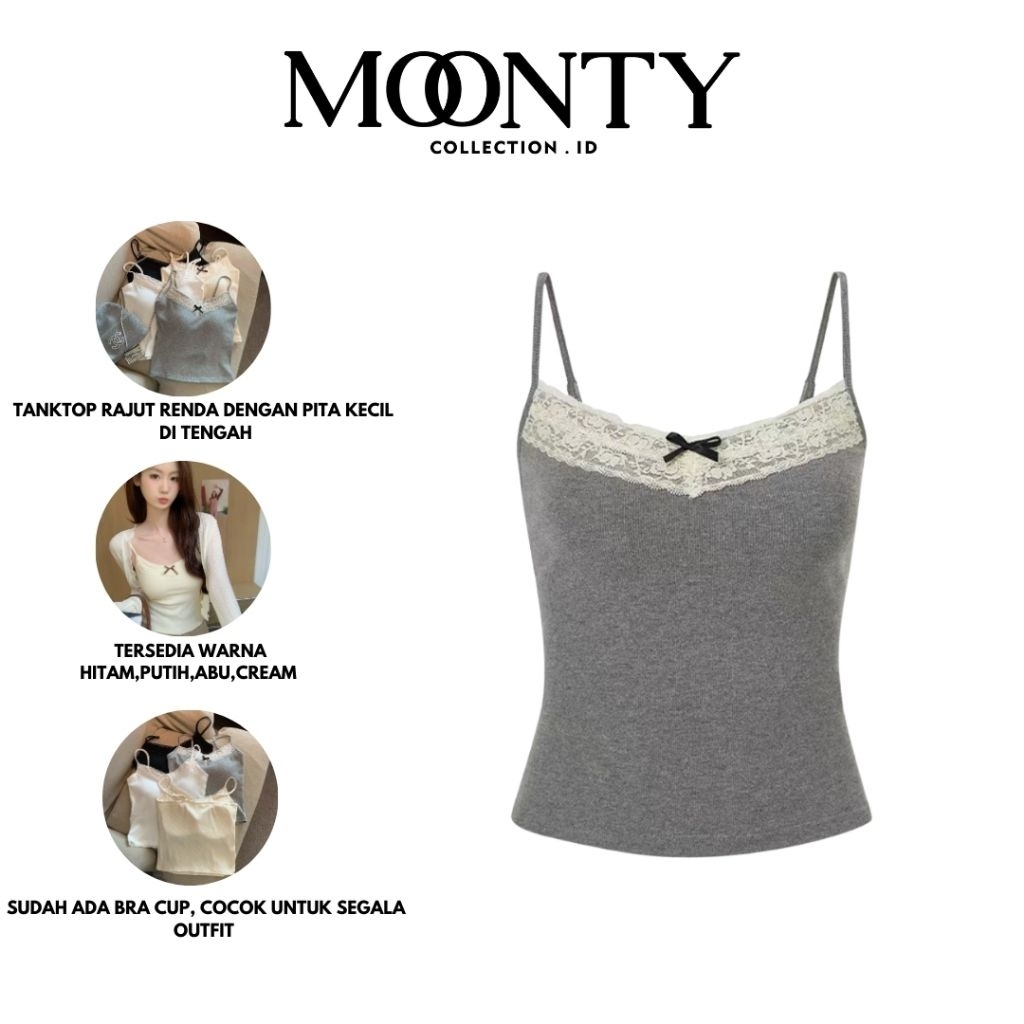 Tanktop Bra Rajut Corak Renda Wanita Tank Top Fashion Gym Yoga Bra Olahraga Wanita Modis Elastis Pre