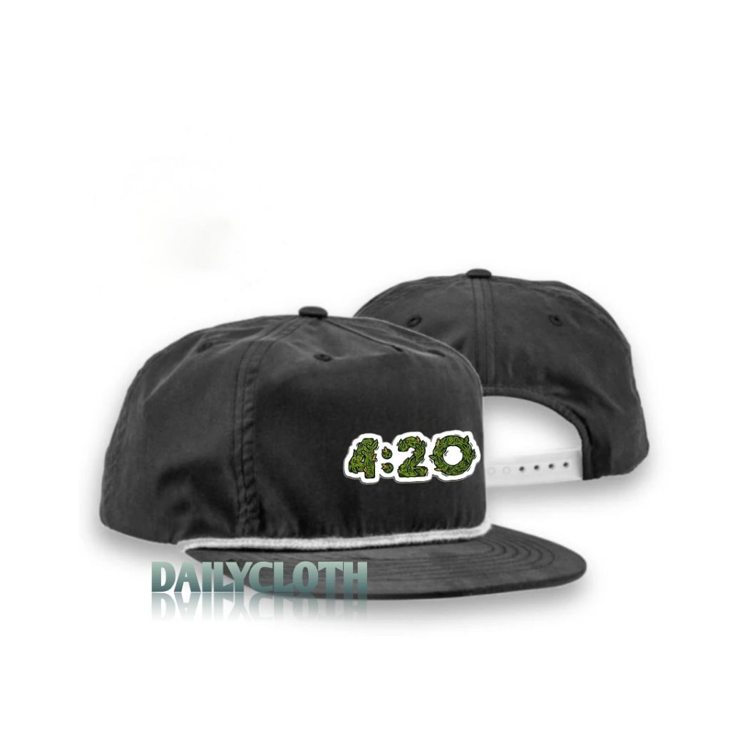 Topi Snapback Classic/ Topi Snapback Oldskool klasik Pria Wanita 4:20