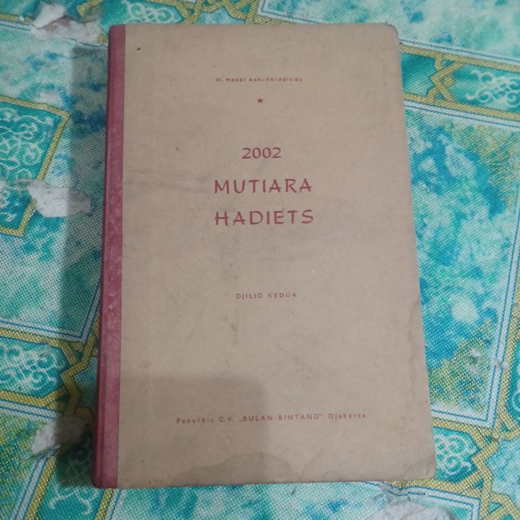 Buku 2002 Mutiara Hadiets Penerbit Bulan Bintang