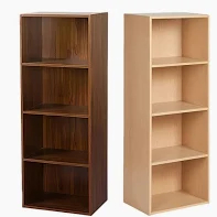 murah Rak Buku Kayu 4 Susun Rak Buku Susun Minimalis Lemari Display Serbaguna Rak Buku Portable Rak 