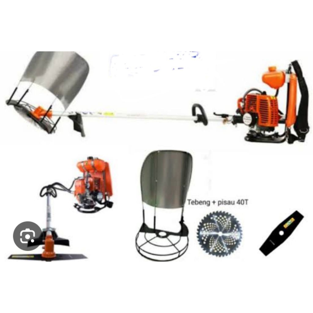 mesin pemotong rumput/padi niskawa katana 2tak model gendong panggul