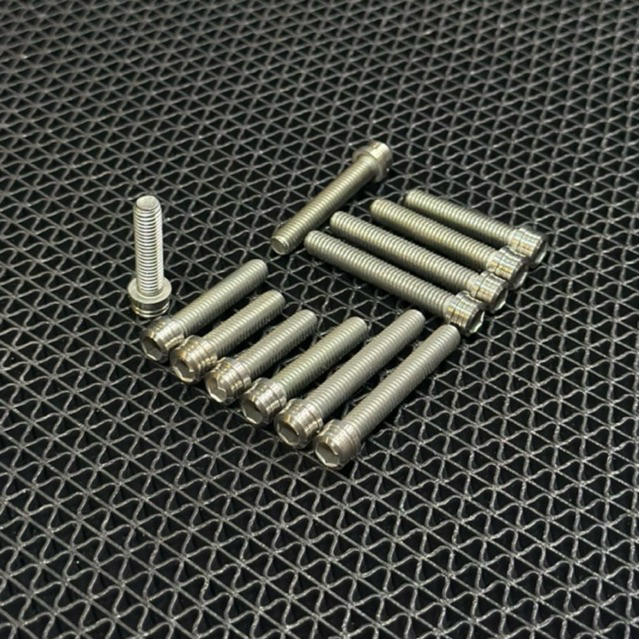 BAUT L M6/ BAUT 10 PANJANG 1,6CM - 6CM STAINLESS STENLIS BUBUT CUSTOM MOTIF