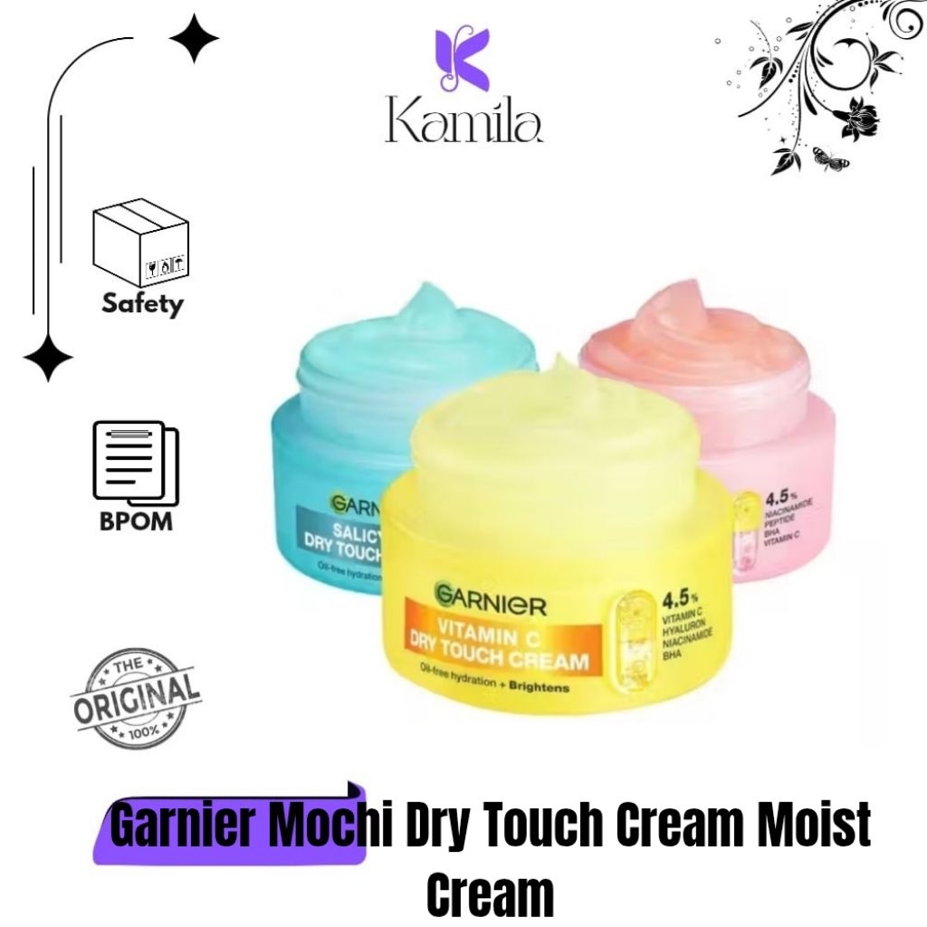 Garnier Mochi Dry Touch Moist Cream 30ml