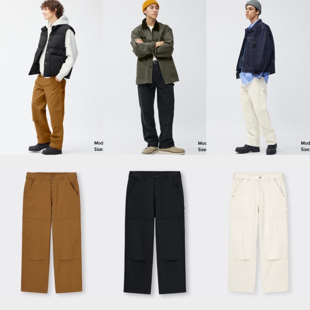 GU Straight Fit Double Knee Pants Original