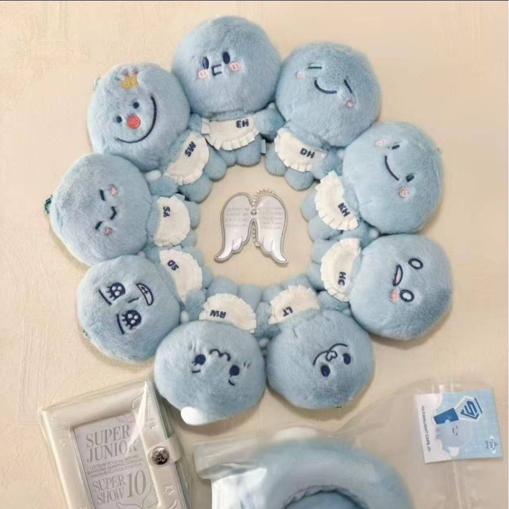 SUPER JUNIOR DOLL SJ MARKET UNOFFICIAL SIWON DONGHAE KYUHYUN RYEOWOOK YESUNG LEETEUK HEECHUL EUNHYUK