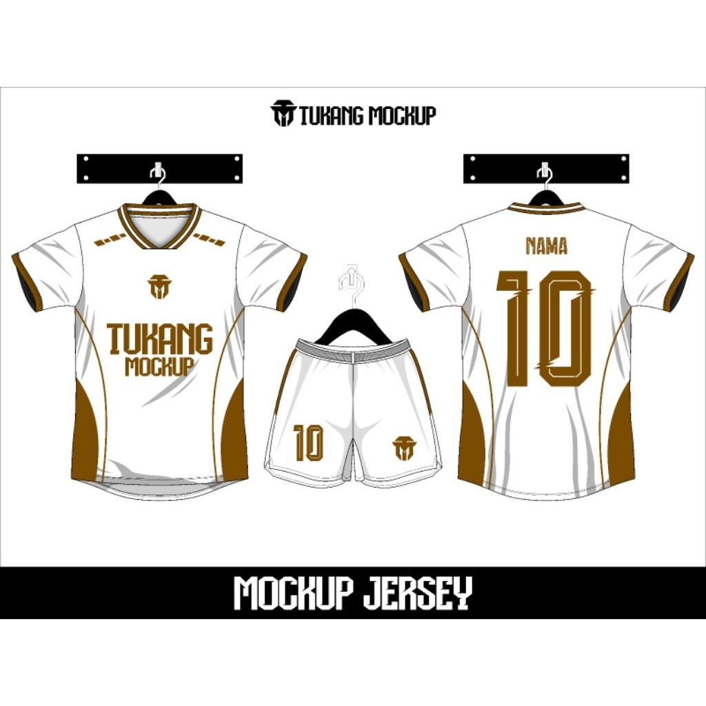 Mockup setetan jersey