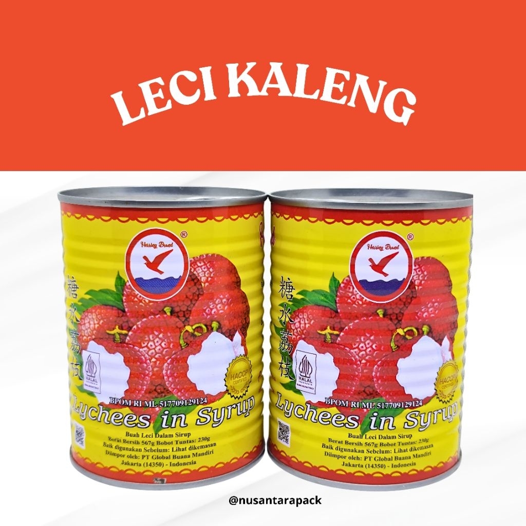 Leci Kaleng Buah Leci Dalam Syrup | Lychee in Syrup 576gr Mei Kui Hwa BPOM Halal