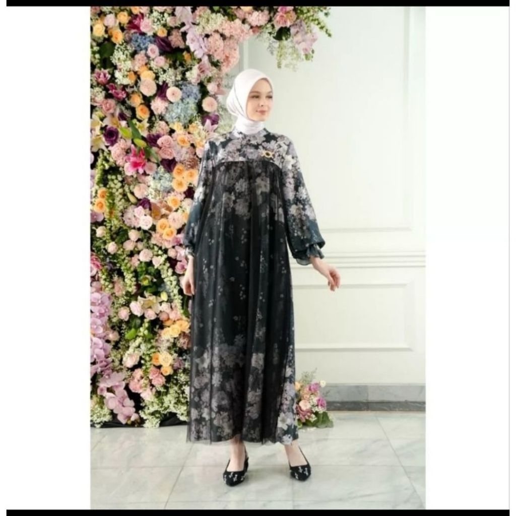 Wearing Klamby Anyelir Dress/Dress Girl