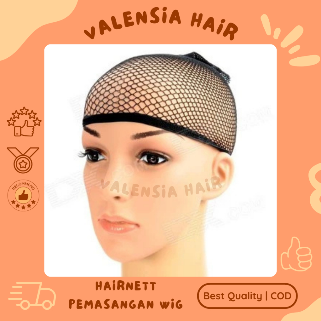 Wig Cap (hairnett pemasangan wig) / hair net