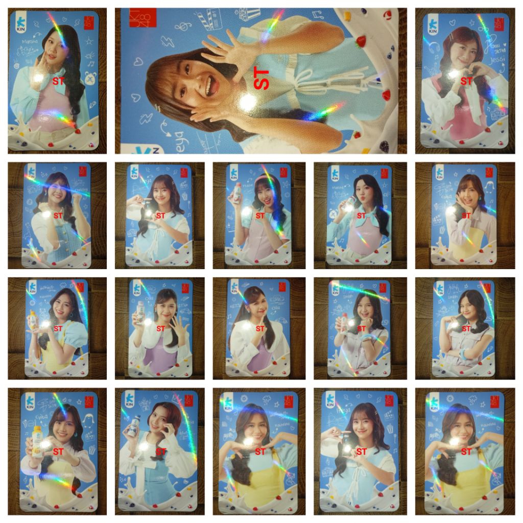 Photocard Kin x JKT48 Official Merchandise PC Photo Card Original Murah Sale Diskon Murce Jpop Idol 