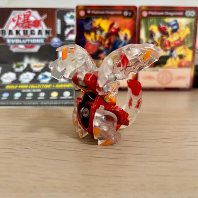 Bakugan Evolutions Diamond Dragonoid Platinum Series True Metal Rare
