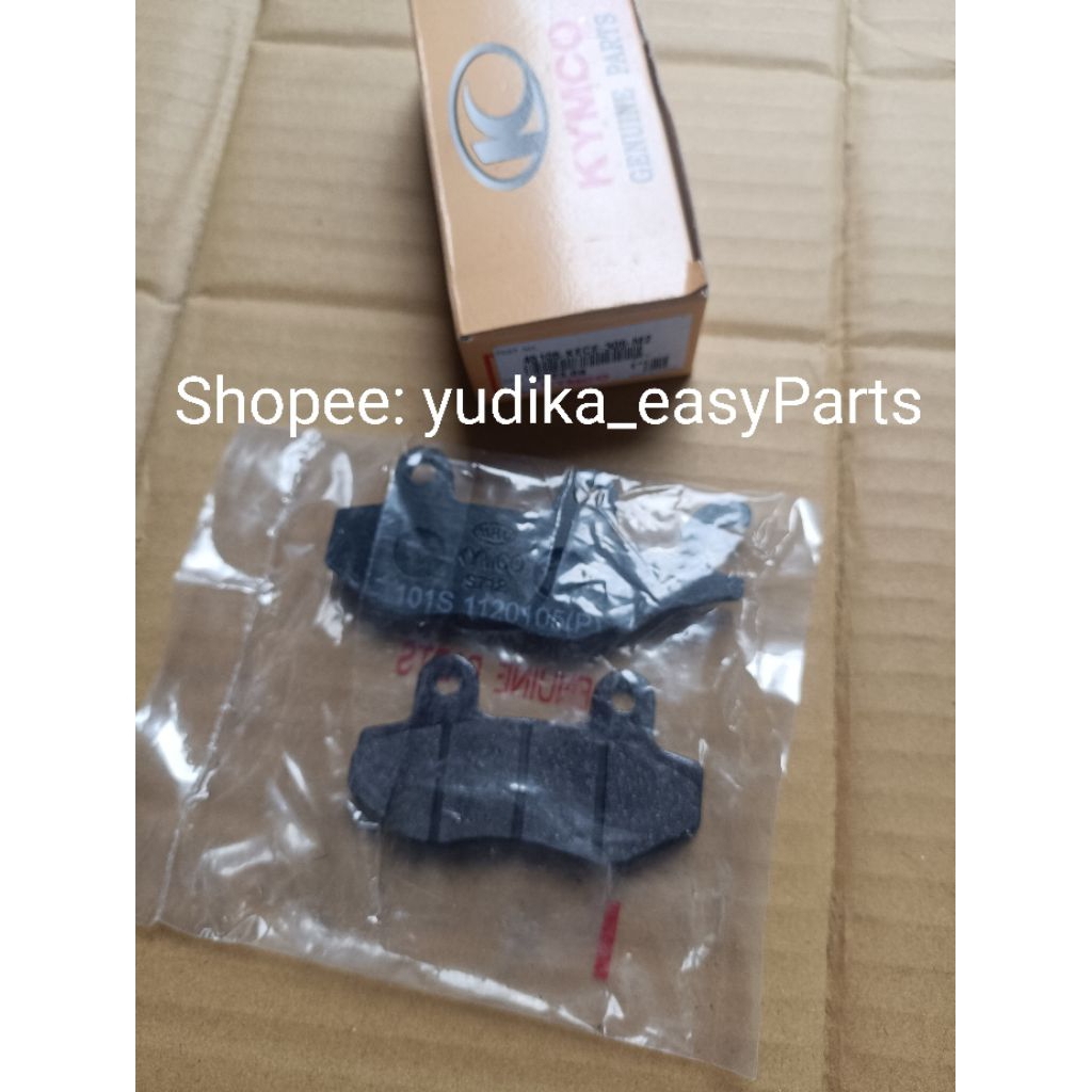 Kampas Rem Depan Cakram Kymco Metica Trend Easy Original