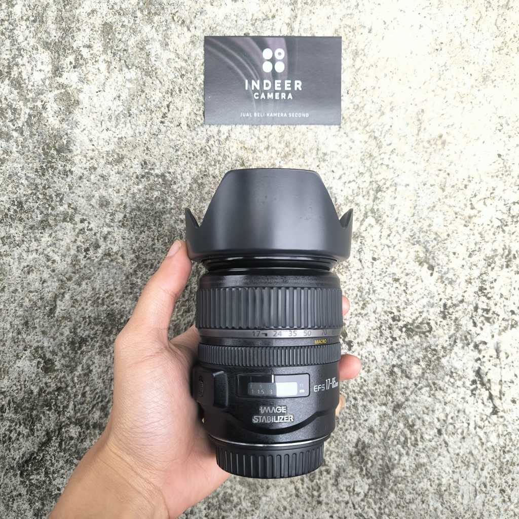 LENSA CANON 17-85MM IS USM SECOND NORMAL