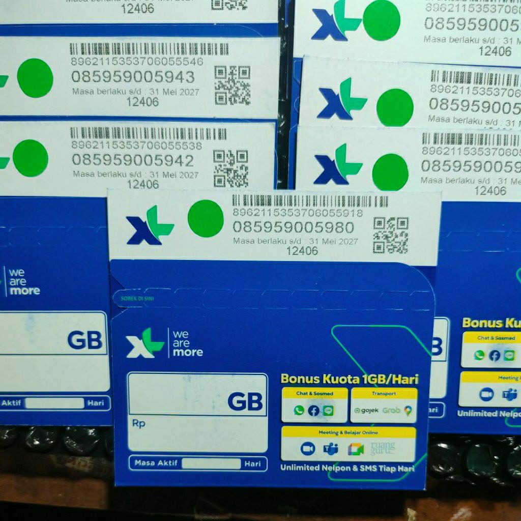 Nomor Cantik XL Urut Ratusan Hoki 595959