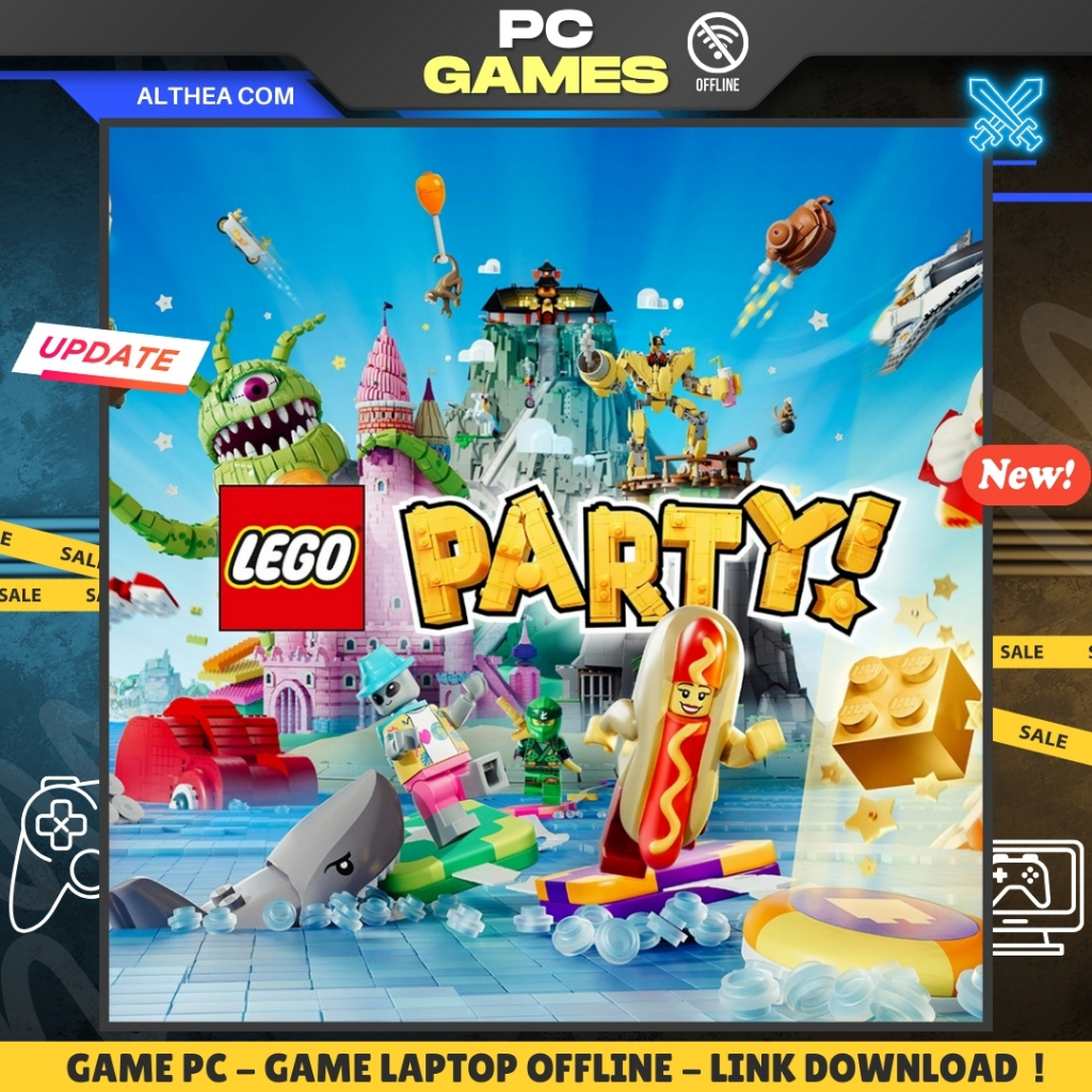 LEGO PARTY - PARTY GAME - CASUAL - MINI-GAMES - GAME PC / LAPTOP - OFFLINE