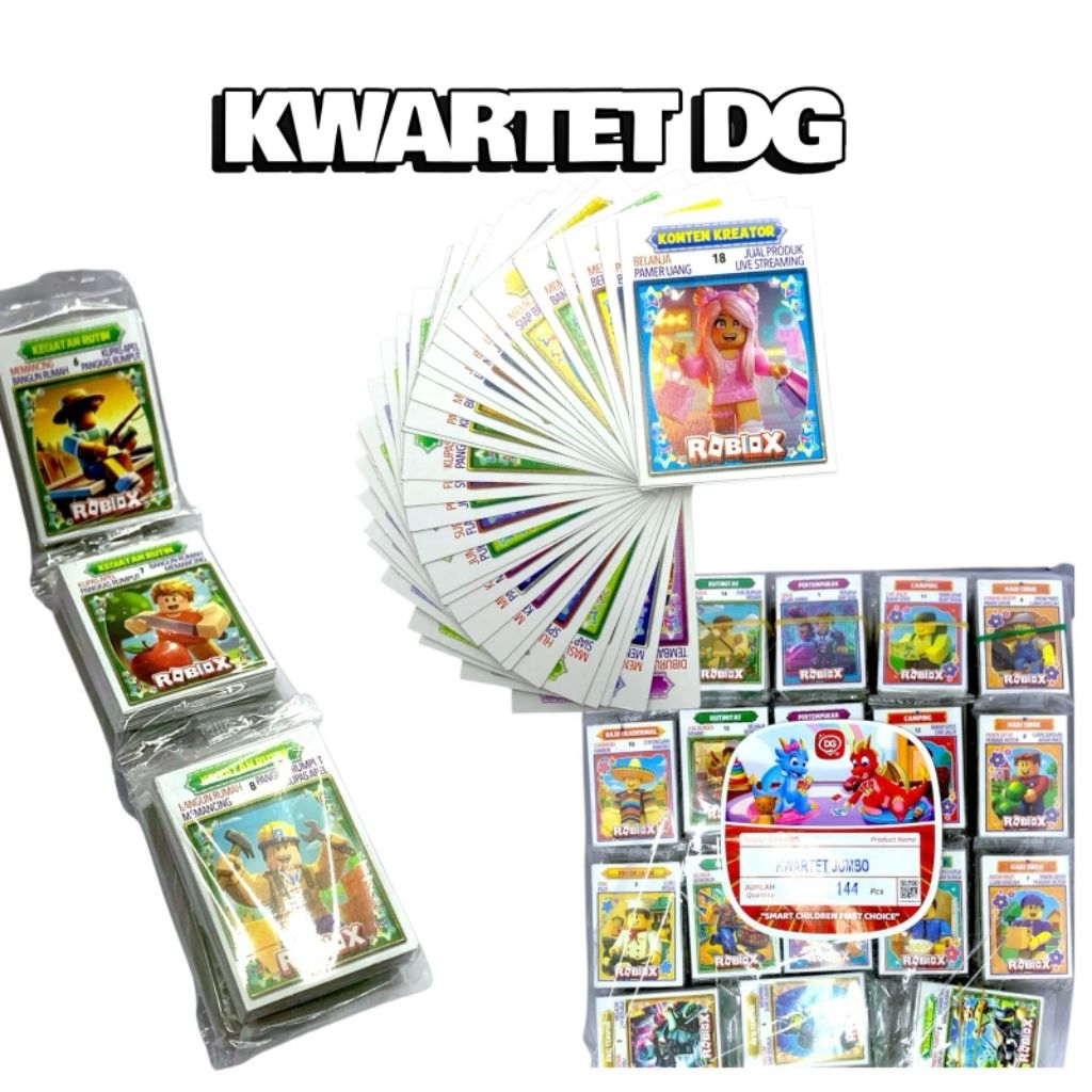KARTU KWARTET DG (12 pcs)