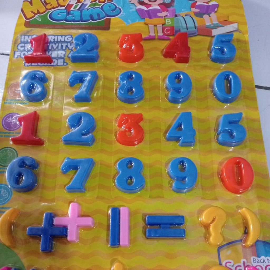 mainan magnet angka