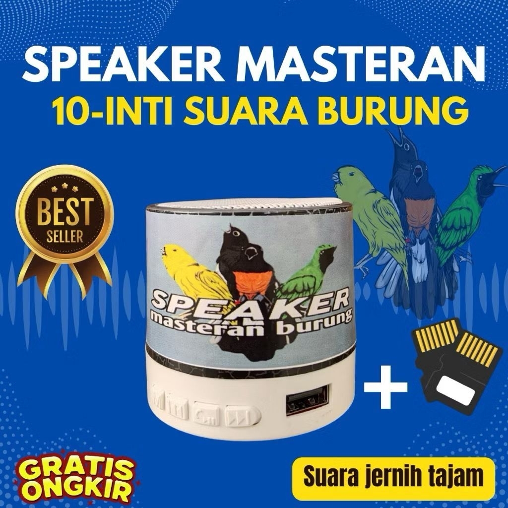 MP3 MASTERAN BURUNG 10INTI SUARA BURUNG