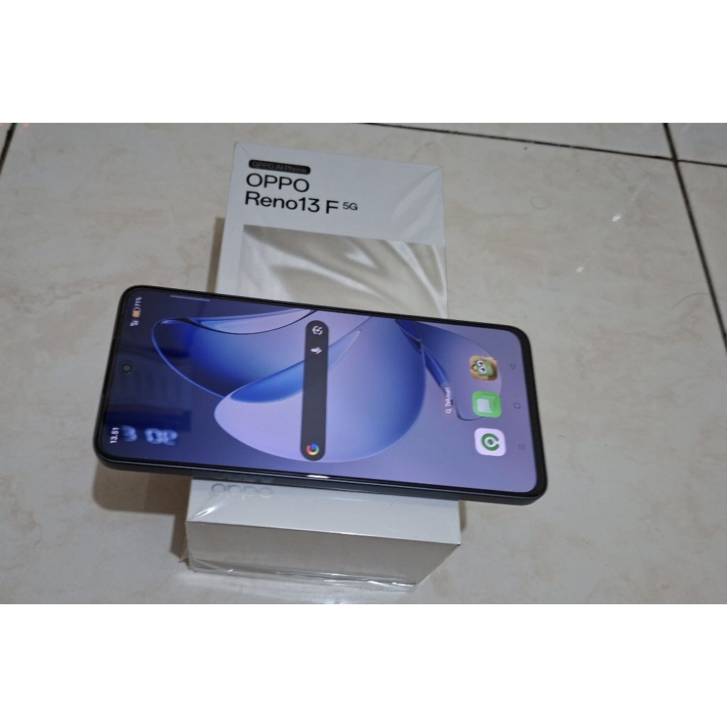 OPPO RENO13F 5G 8/256GB BEKAS MASIH GARANSI NO MINUS