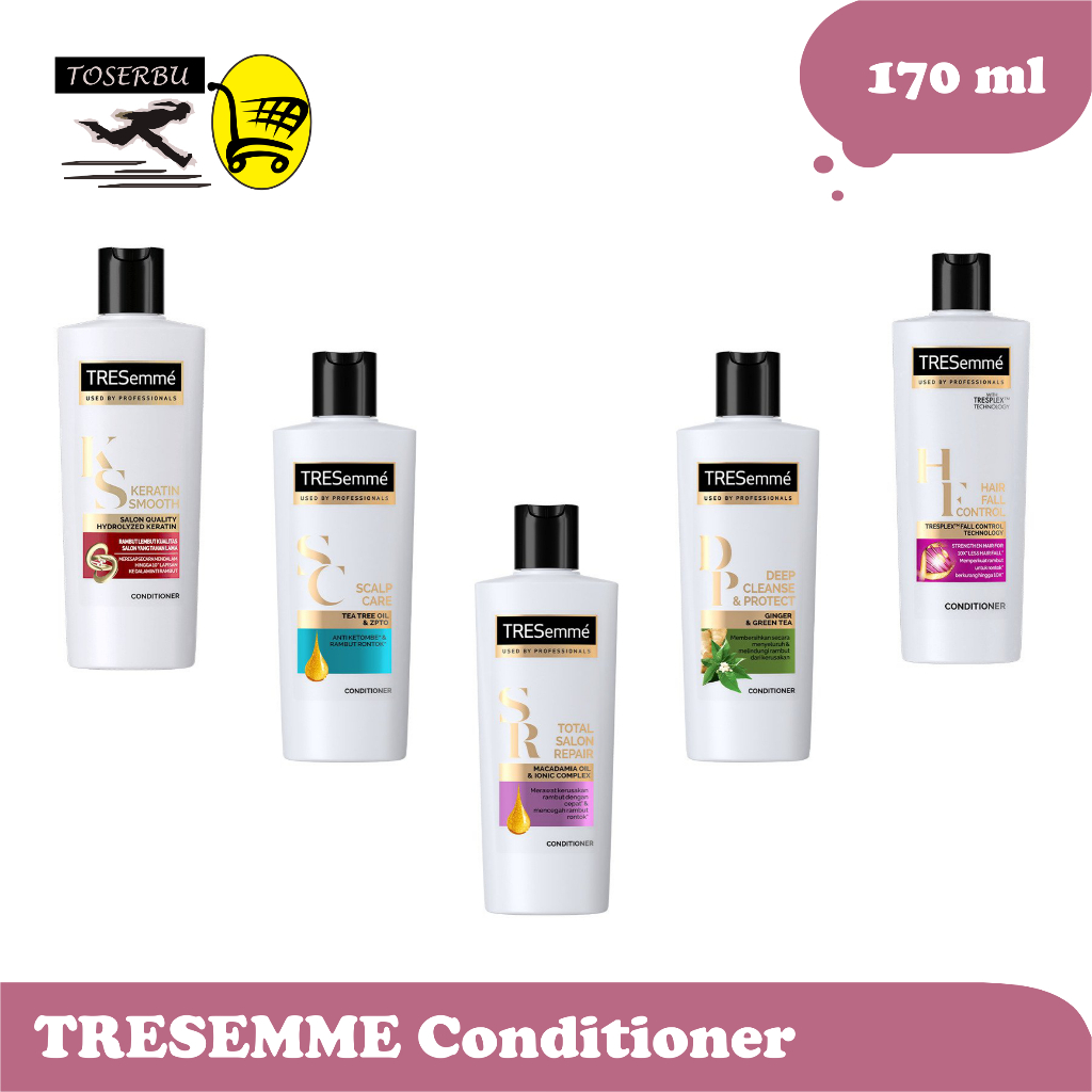 TRESEMME Conditioner - Keratin Smooth / Scalp Care / Hair Fall Control / Total Repair / Deep Cleanse