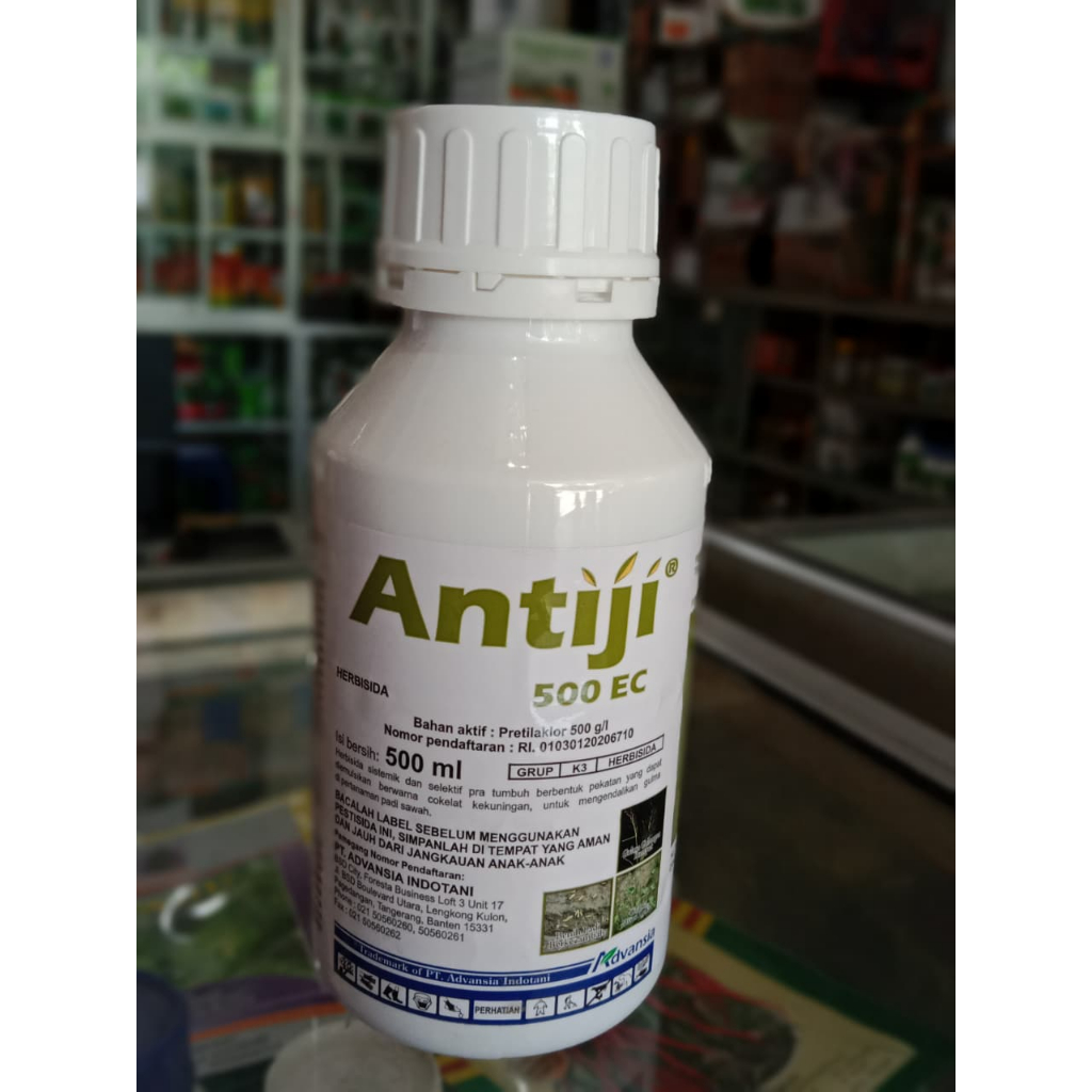 Herbisida ANTIJI 500EC 500ML - Efektif Untuk Pengendali Gulma Padi